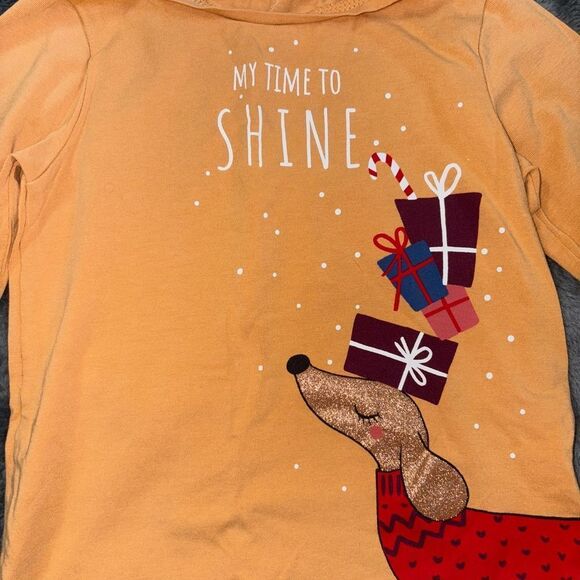 2t h &m Christmas wiener dog shirt - Picture 2 of 2